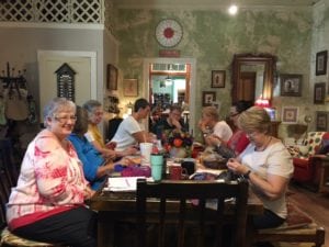 Our like-minded fiber enthusiasts on Saturday Night Stitches