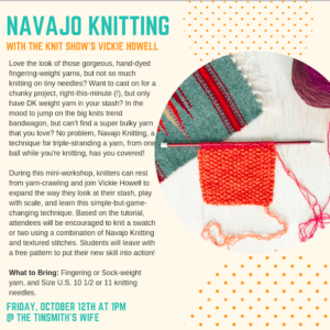 Navajo Knitting