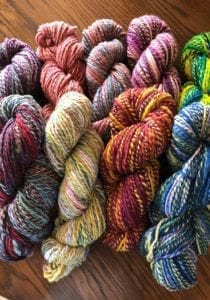 local handspun yarn