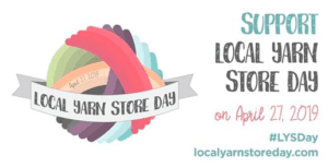 Local Yarn store day logo