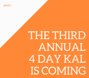 3rd annual 4 day KAY