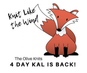 4 day KAL Knit like the wind
